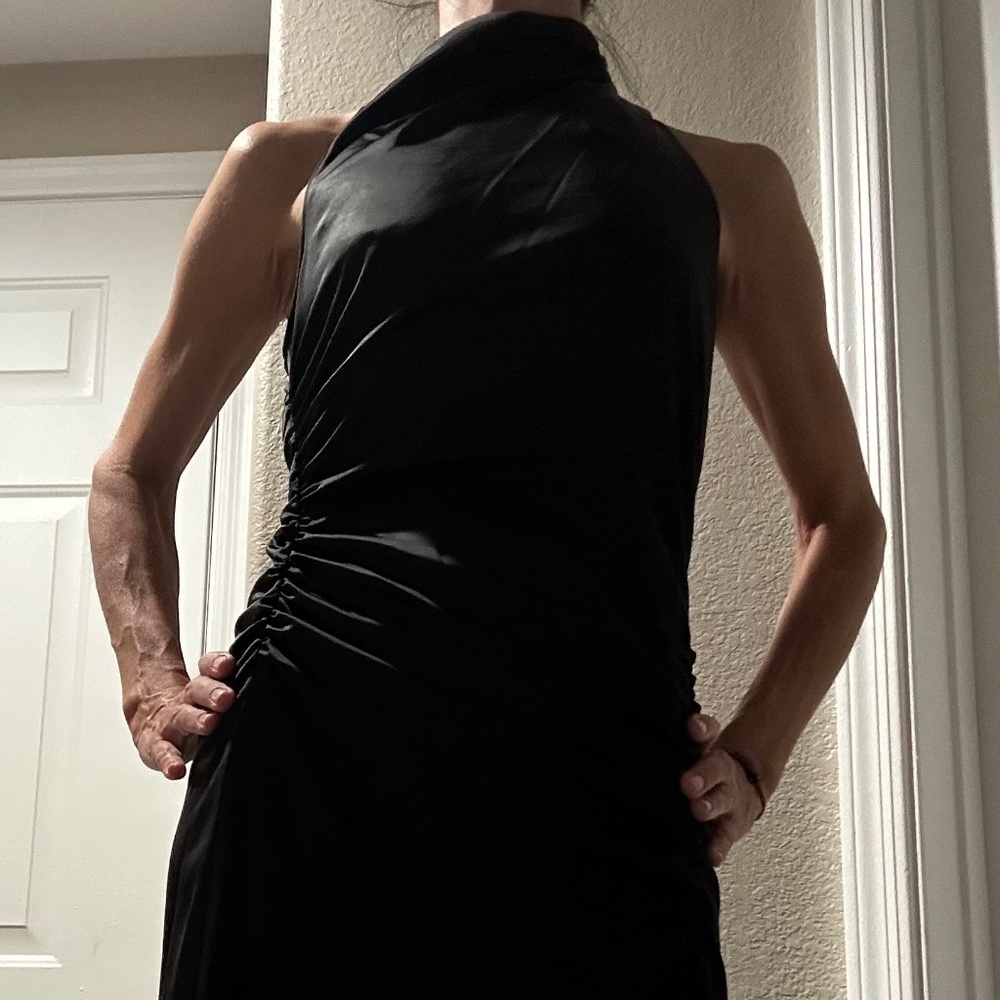 A.L.C. Inez Satin Midi Dress